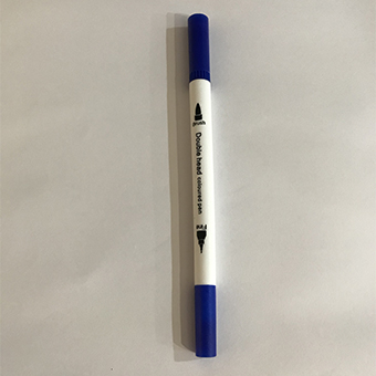 Bút dual tip 2 đầu gồm đầu lông brush + đầu liner, bút brush viết take note  Tuệ Minh B07