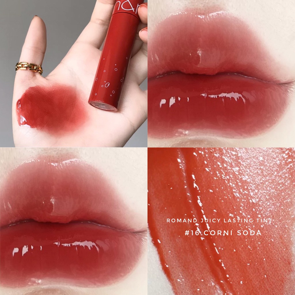 [HCM]Son Tint Bóng Lì Romand Juicy Lasting Tint
