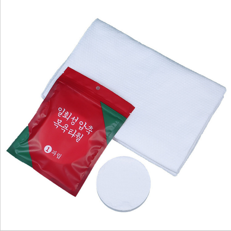 Bịch 20 khăn giấy nén vuông / tròn hàn quốc