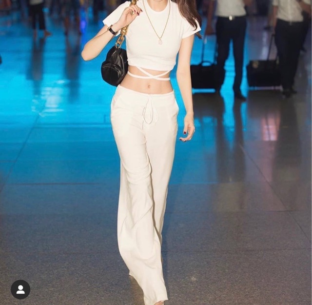 [HCM]Áo Croptop Kiểu Buột Dây