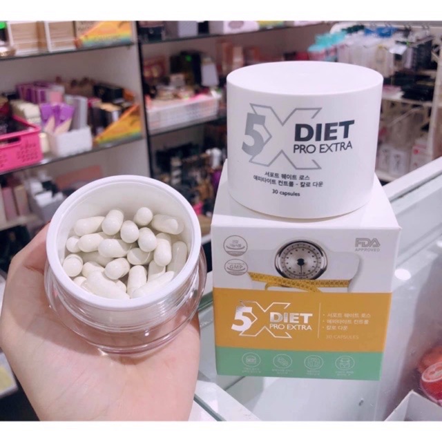 Giảm cân Genie x5 Diet Pro Extra 30 viên