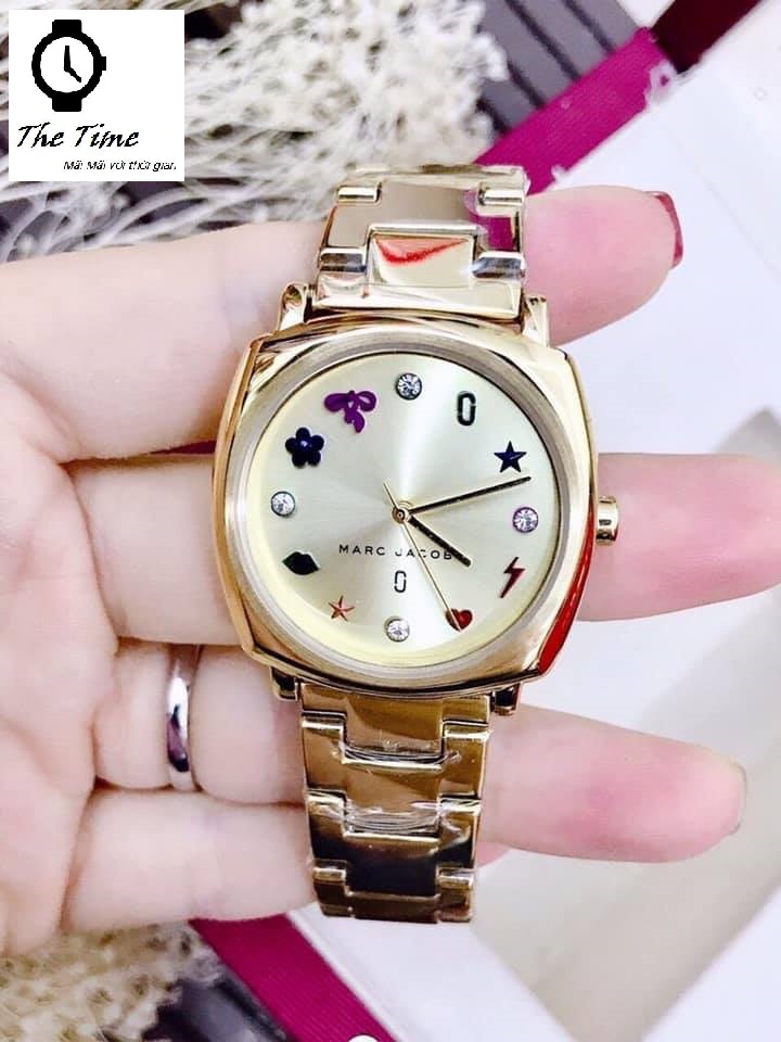 Đồng hồ nữ MARC JACOBS #MJ35 case 34mm.5ATM