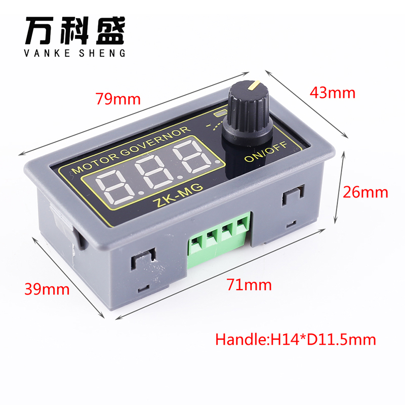 High-Power PWM DC Motor Speed Controller 5V 12V 24V 150W Signal Generator Driver Module Speed Regulator