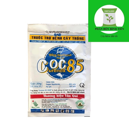 Thuốc trừ bệnh Coc 85 gói 20gr phân bón Bình Tiên