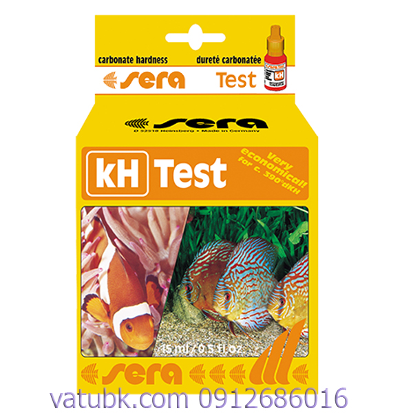 Test Kit thử độ kiềm kH nước thủy sản (Đức)