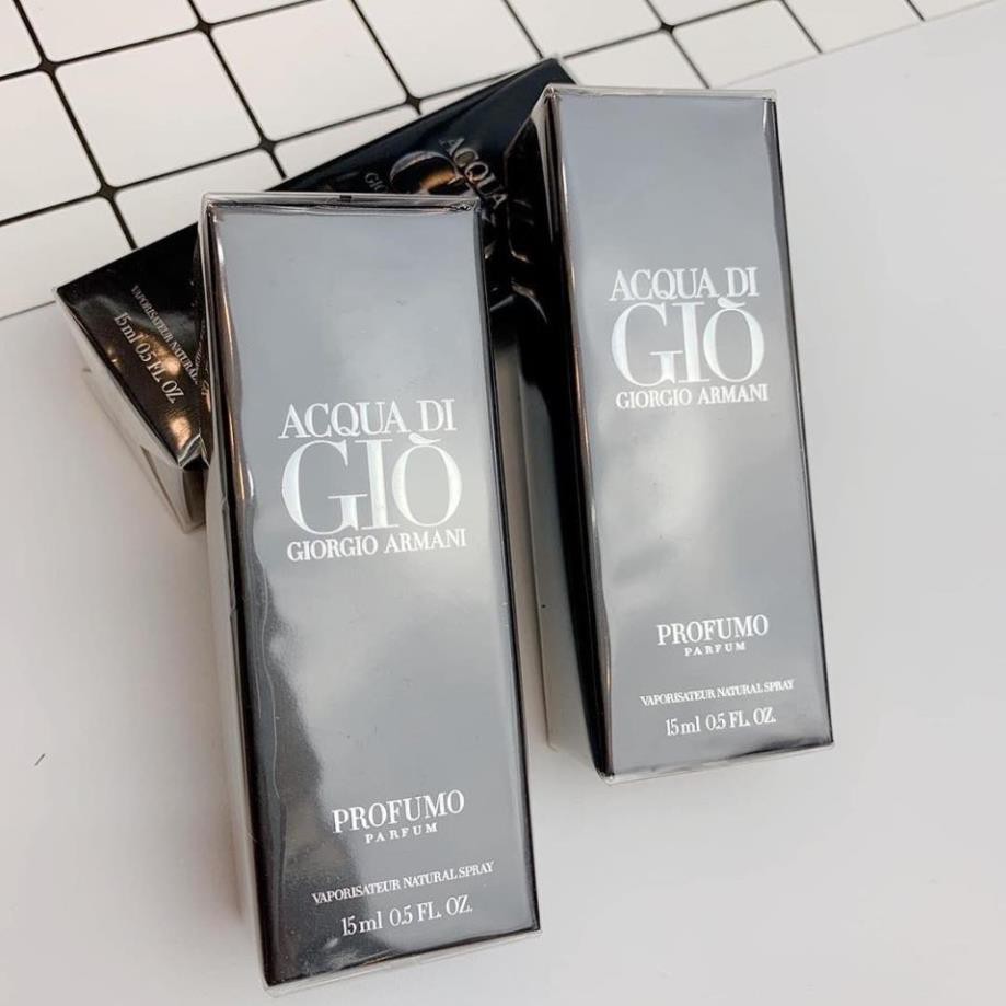 Nước hoa nam Gioorgio Ar Acqua Gio Profumo 15ml - Ar Code Absolu 15ml bản 2021