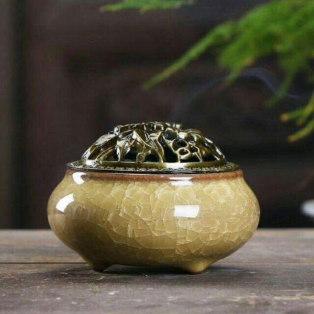 Thác khói đốt trầm - lư xông trầm