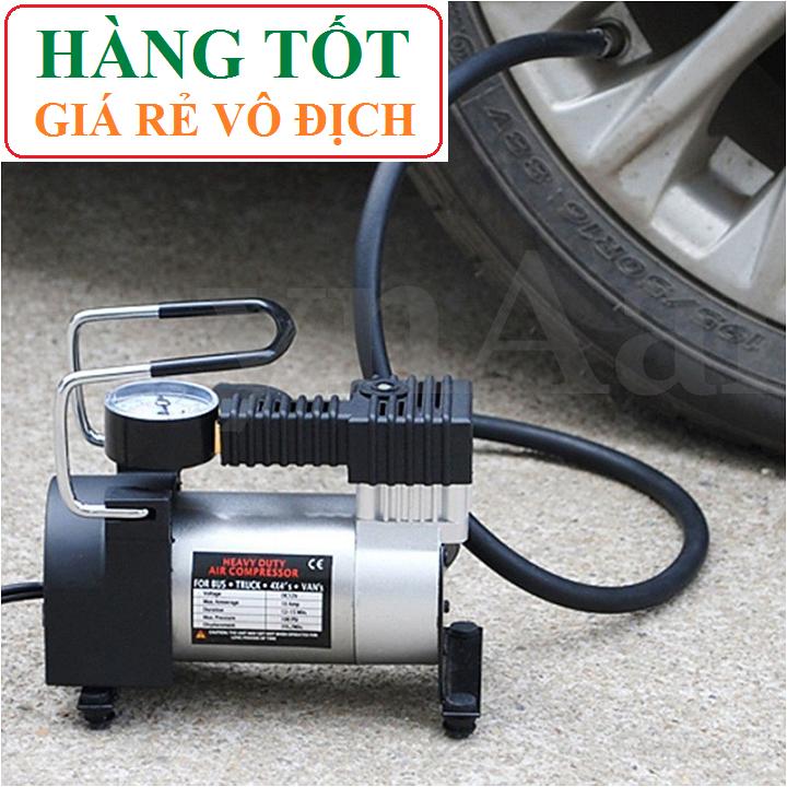 Bộ bơm hơi xe 1 đầu nén 120w