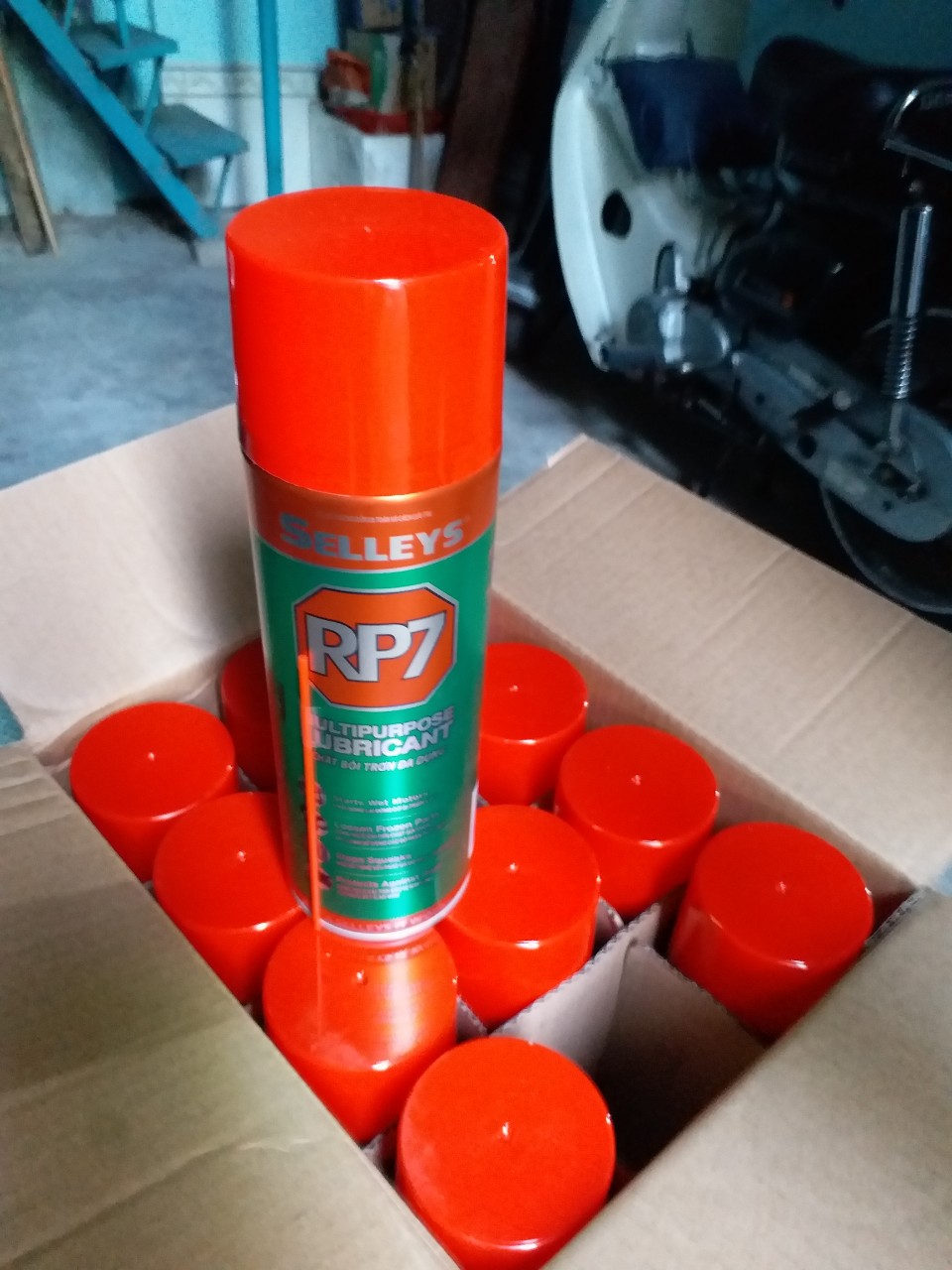 BÌNH XỊT CHỐNG RỈ SÉT RP7 300g mẫu mới