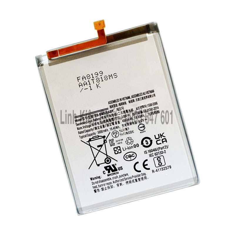Pin điện thoại samsung galaxy a23 5g a236 5000mah zin