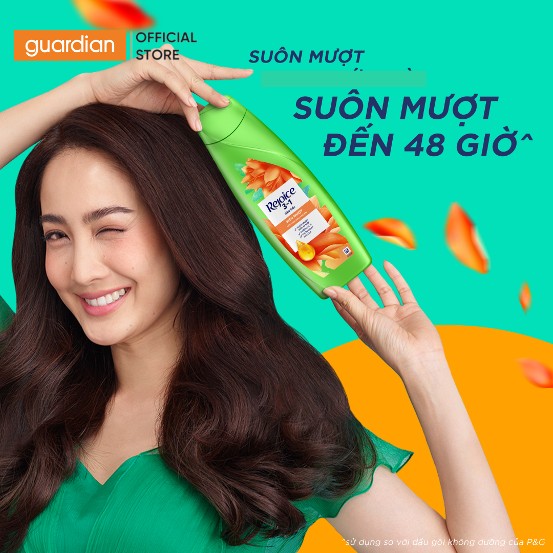 Dầu Gội Siêu Mượt Rejoice 320Gr