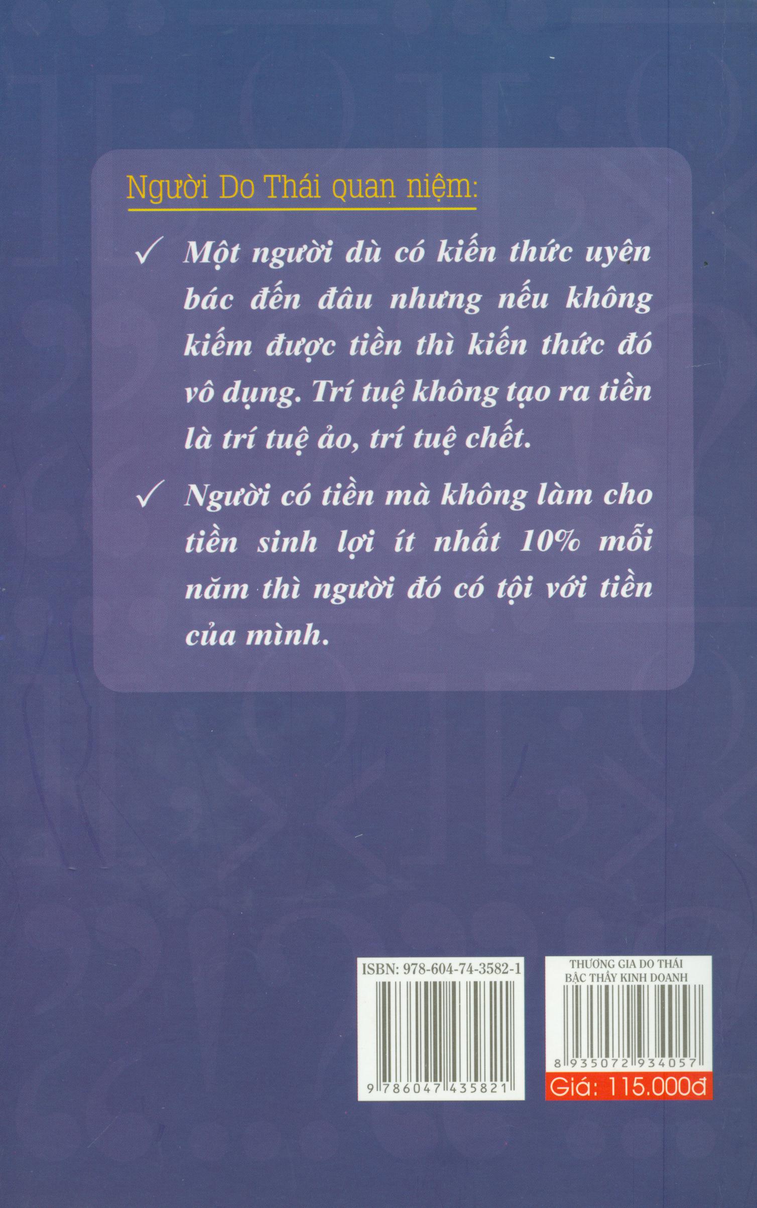 Thương Gia Do Thái - Bậc Thầy Kinh Doanh