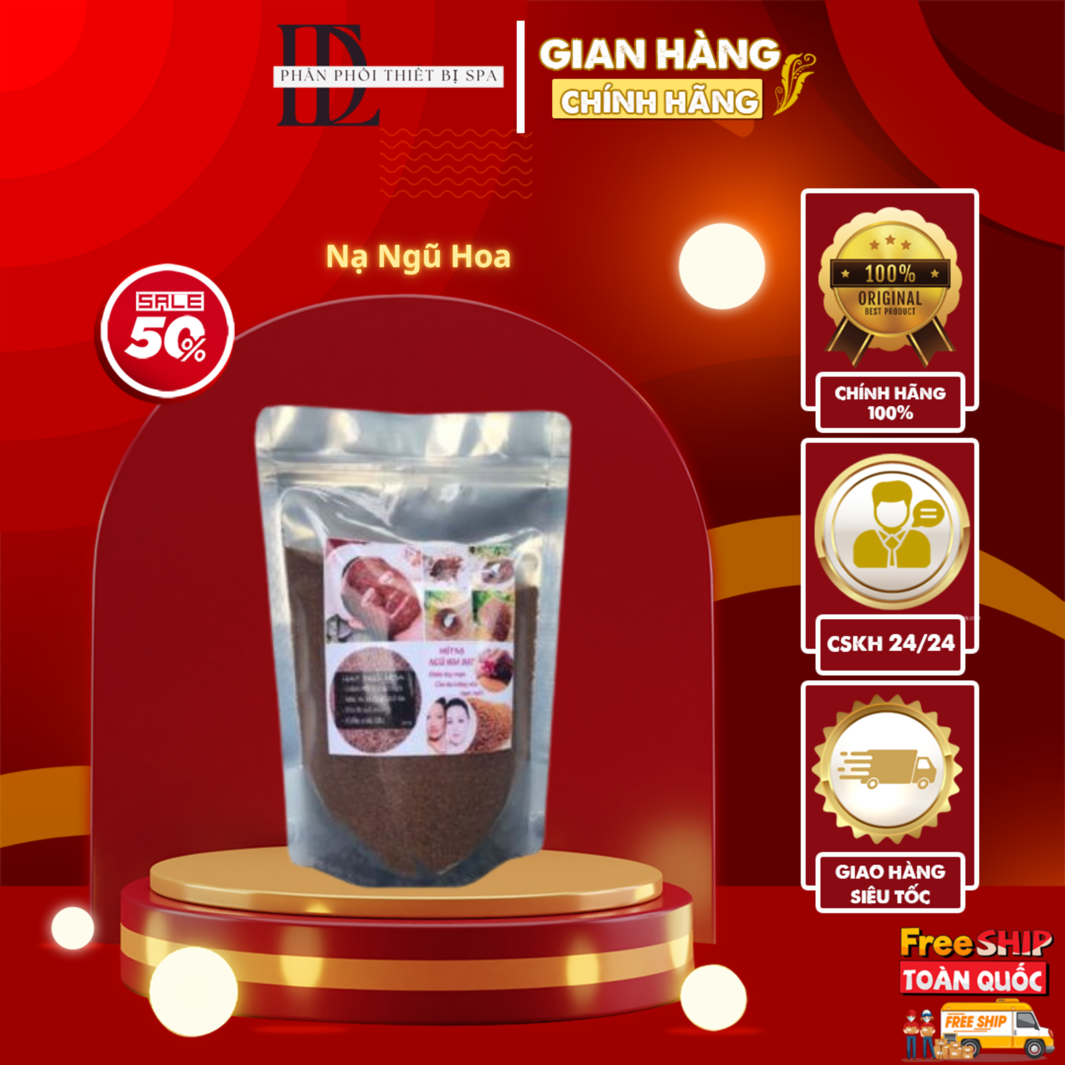 Mask five flower seeds seaweed bag 500gr & 1000gr