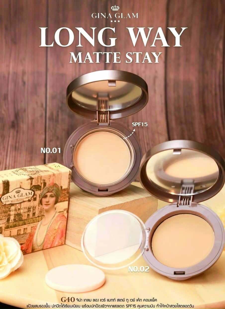 [HCM] Phấn Phủ Siêu Mịn GINA GLAM Sivanna Thái Lan