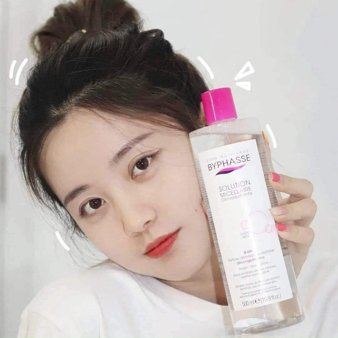 Nước tẩy trang Byphasse solution micellaire làm sạch sâu 500ml