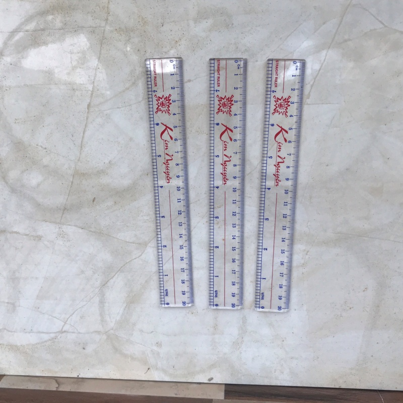 {HCM} THƯỚC 20CM KIM NGUYÊN CỨNG [VPP Trí Đức ]