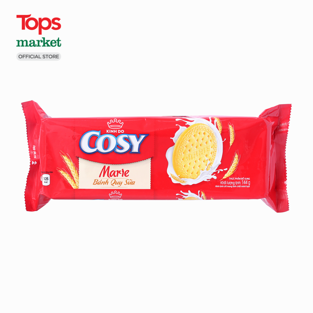 Bánh Quy Sữa Cosy Marie Gói 144G - Siêu Thị Tops Market