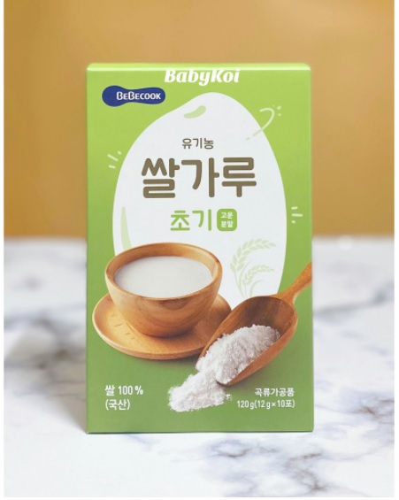 Gạo hạt vỡ hữu cơ Bebecook Hàn Quốc cho bé