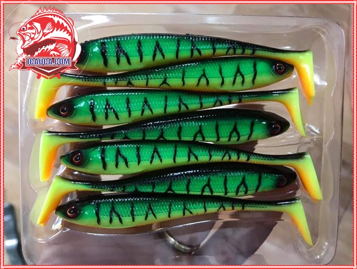 Mồi mềm NFF Xanh tiger chính hãng