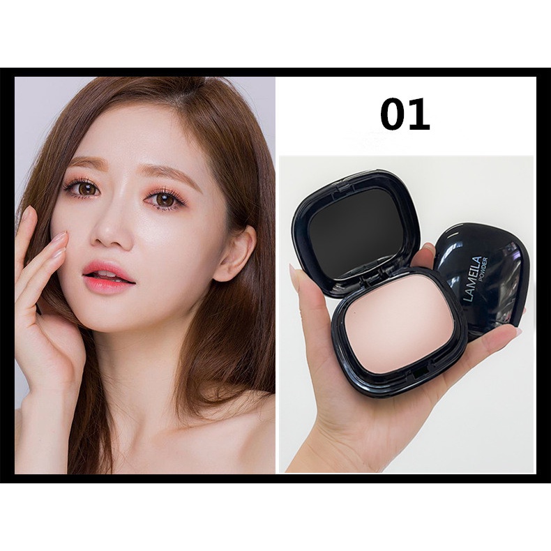 Phấn Phủ Hai Lớp Nature Full Coverage Face Pressed Powder Face Lasting Compact Powder