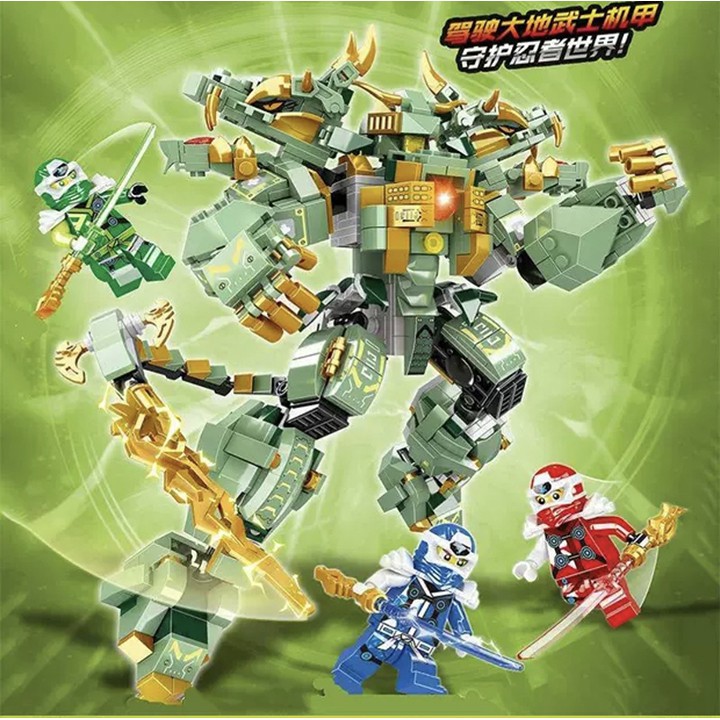[ HÀNG CÓ SẴN ] Lắp ráp Ninja 76060 (hàng chất lượng)( Xếp Hình Robot Mech Rồng Xanh Moc 782 Mảnh )siêu hot-siêu rẻ