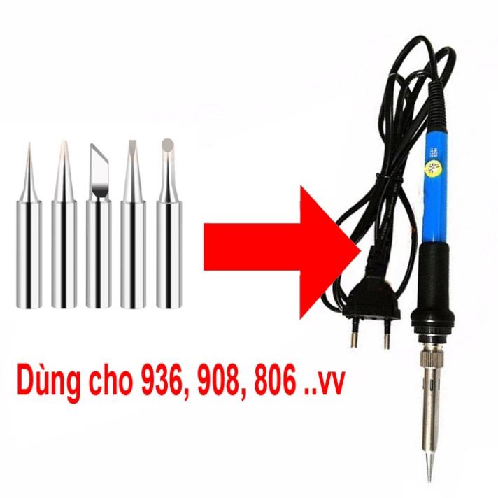 Combo 5 đầu mỏ hàn 936