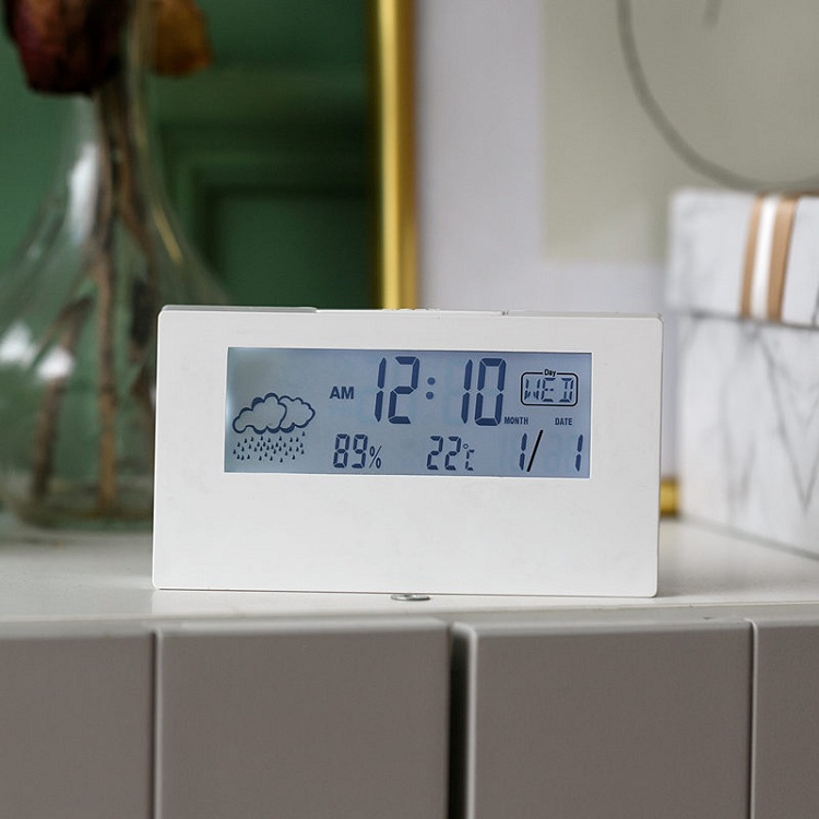 Đồng Hồ  Để Bàn Led Điện Tử Có Đèn Siêu Xinh