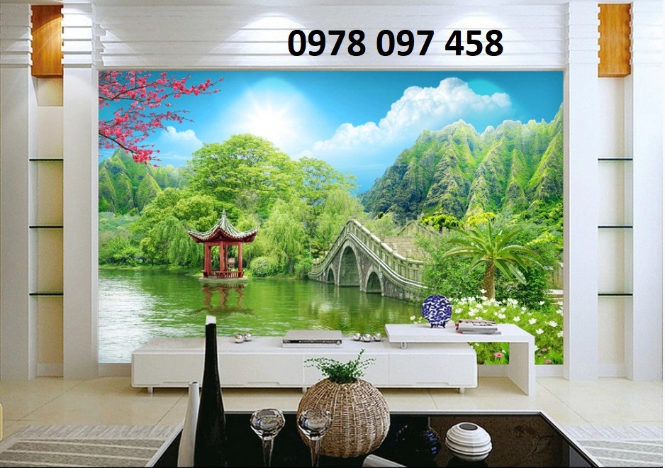 Tranh gạch men - tranh dán tường