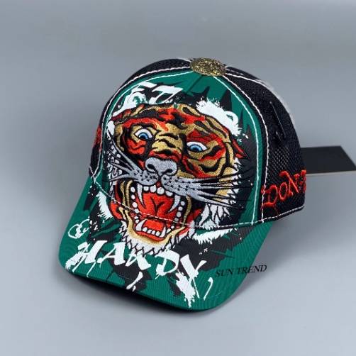 Tiger baseball cap ultra-stylish cool snapback cap-mesh cap