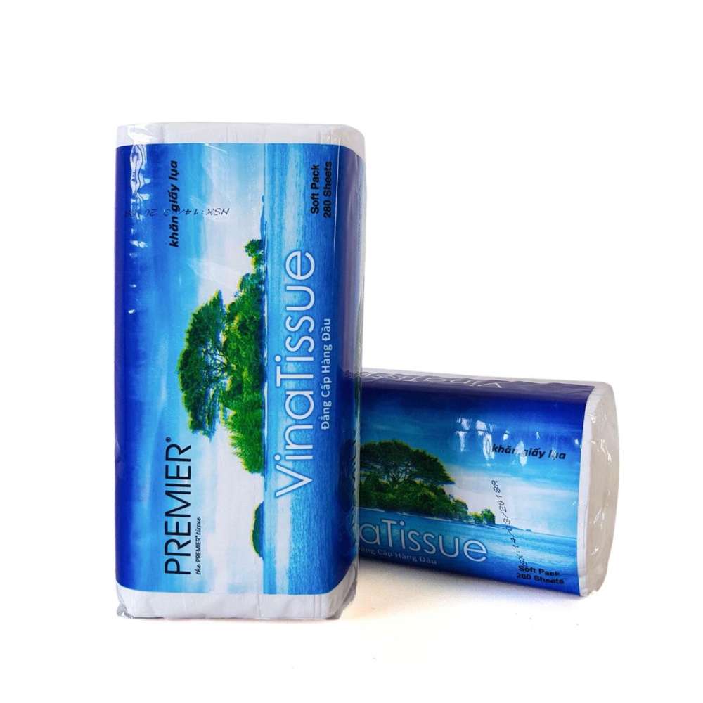 Khăn giấy lụa rút Vinatissue 280 tờ