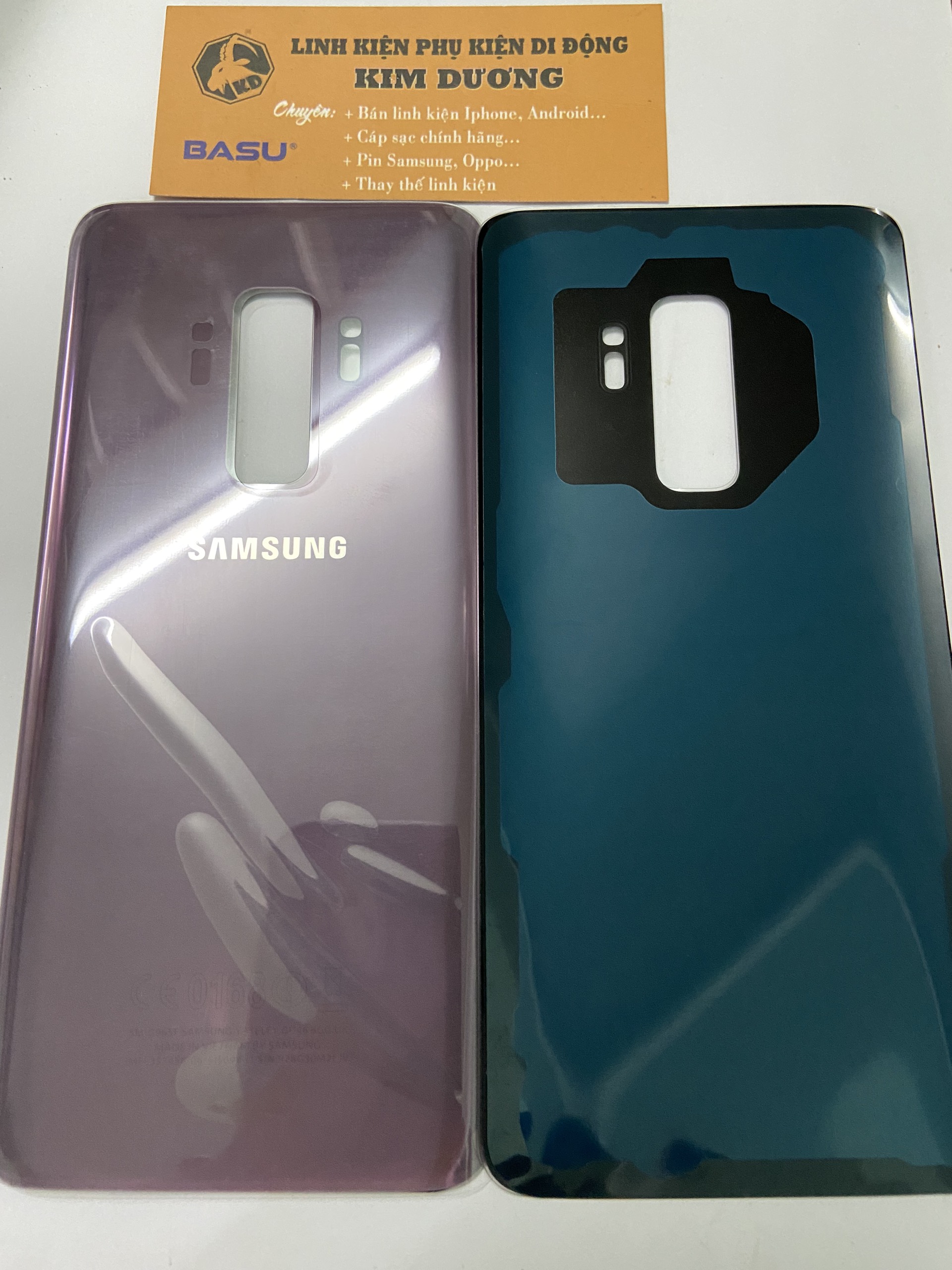 Nắp lưng kính Samsung Galaxy S9+(Plus)