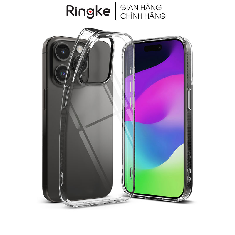Ốp lưng iPhone 15 Pro Max/15 Pro/15 Plus/15 RINGKE Air
