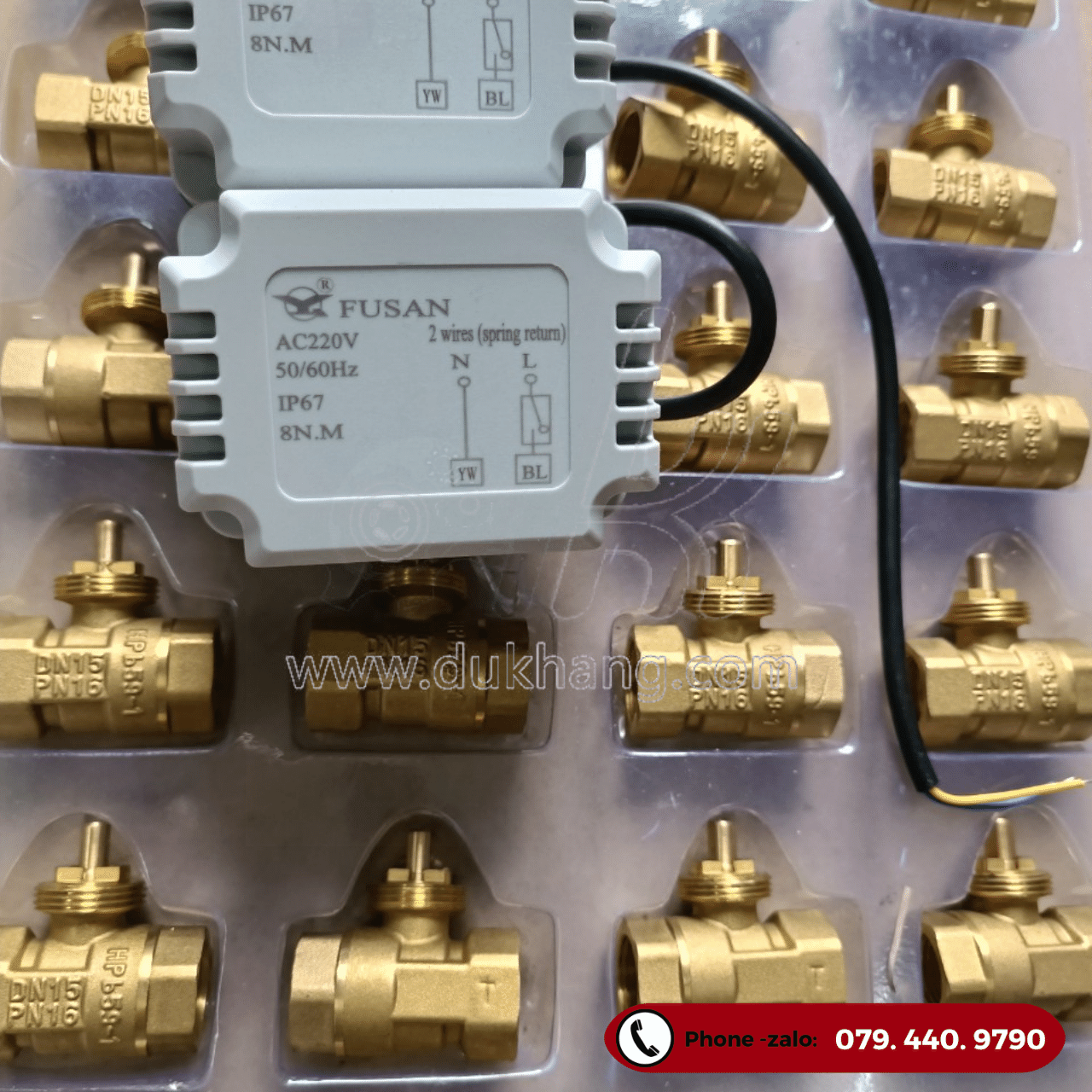 Van điện thường đóng 2 dây BVE