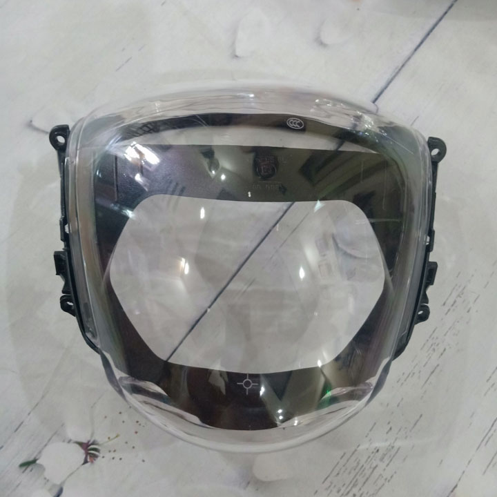 [ GIÁ TỐT] Chụp kính đèn pha xe ZIP ( PIAGGIO) - mặt kính xe máy màu TRẮNG xe zip