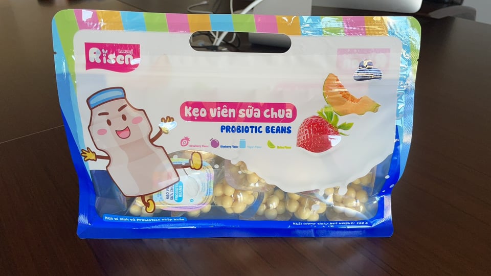 [HCM]Kẹo viên sữa chua Probiotic beans 150gr