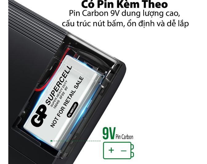 Bộ Test cáp mạng Ugreen 10950 (thích hợp cho cáp mạng RJ45,RJ11/12) Chính Hãng