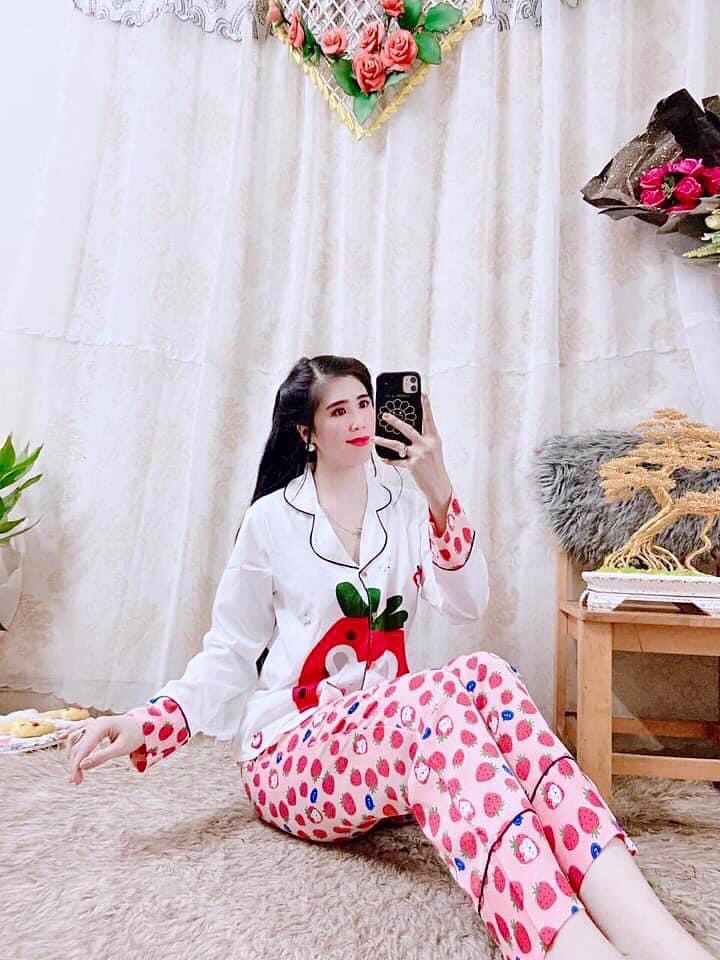 Bộ Đồ Ngủ Pijama Lụa Mango Cao Cấp [HÀNG ĐẸP CHUẨN] [ẢNH THẬT +VIDEO]