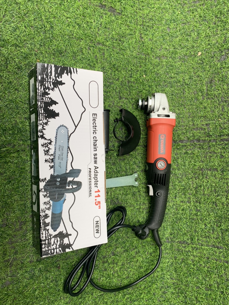 Máy mài tanaka 950w,tặng kèm lưỡi cưa xích