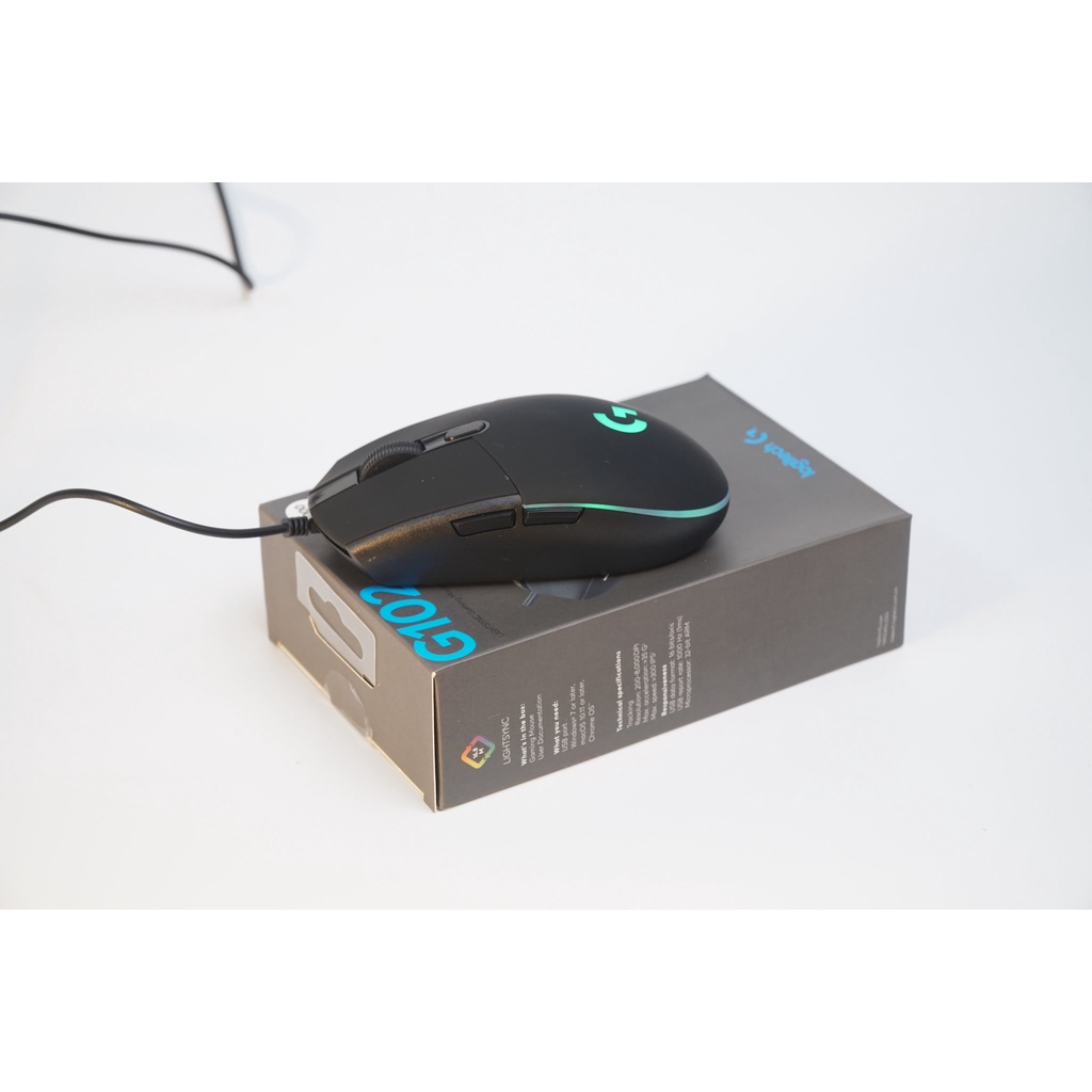 Chuột Máy Tính Có Dây Mouse Gaming Logitech G102 Chơi Game Cực Chất