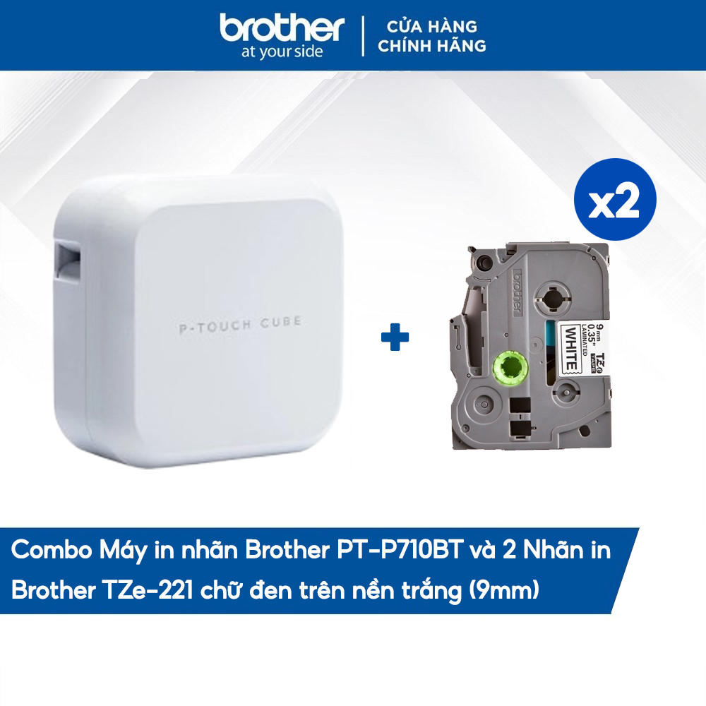 Máy in nhãn Brother P-Touch Cube PT-P710BT