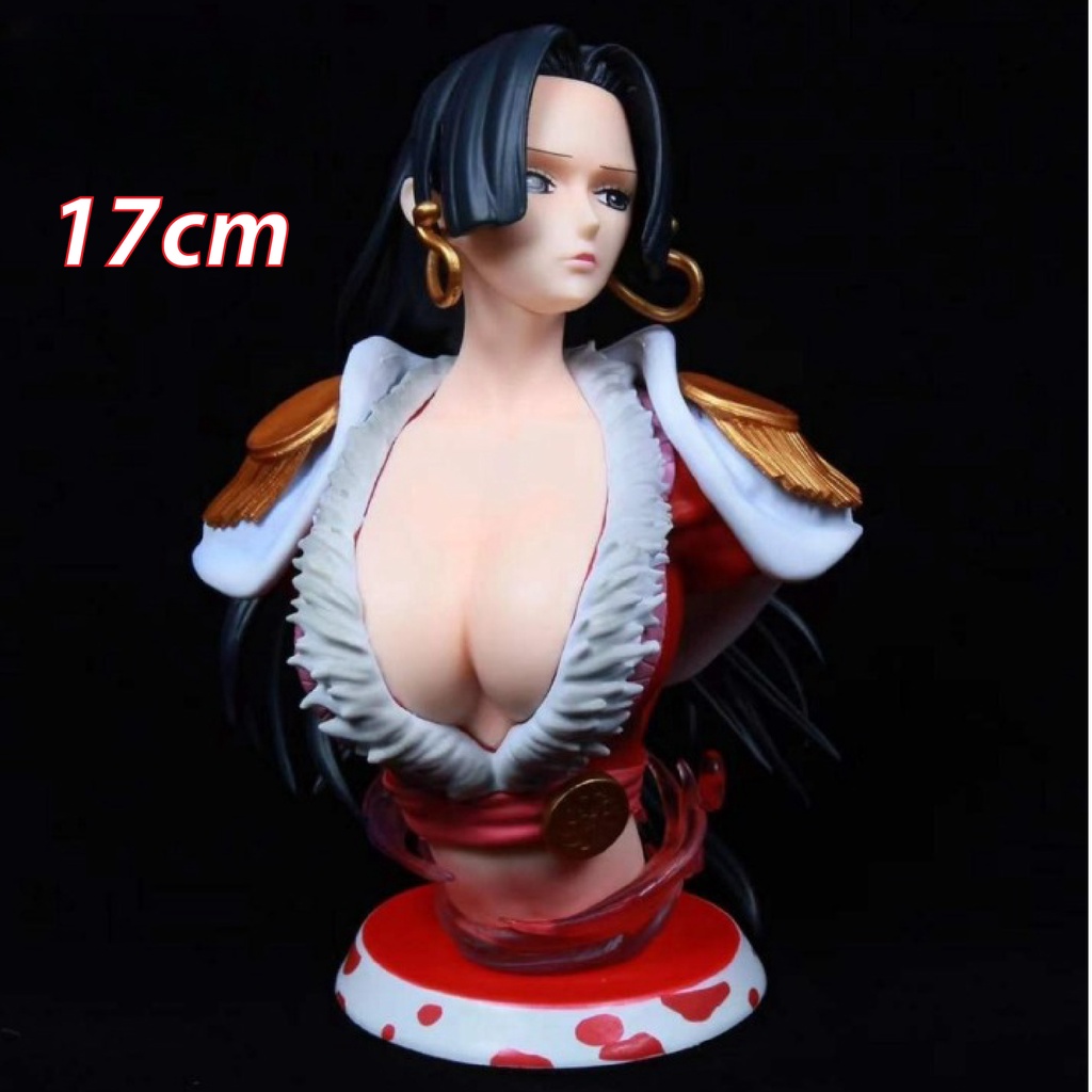 Mô hình One Piece Boa Hancock tượng bán thân cảm 17cm figure one piece decor trang trí mô hình anime nữ cực chất