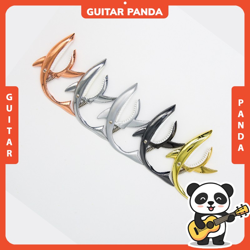 Capo Guitar Cá Mập Cao Cấp Classic Acoustic Guitar Panda