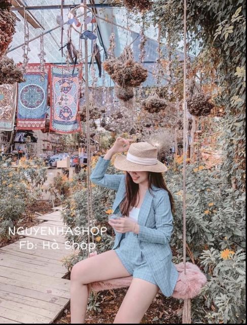 Bộ vest nữ set bộ nữ ba món siêu sang chảnh Mai khanh