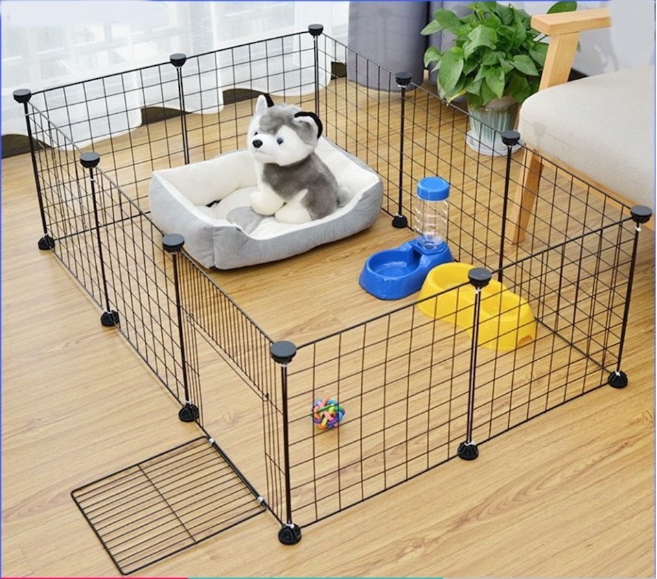 Combo Chuồng Quây Thú Cưng - lưới sắt sơn tĩnh điện.