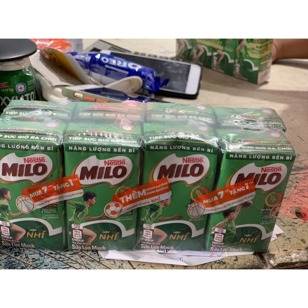 Thùng 48 Hộp Sữa Tươi Milo 110ml.