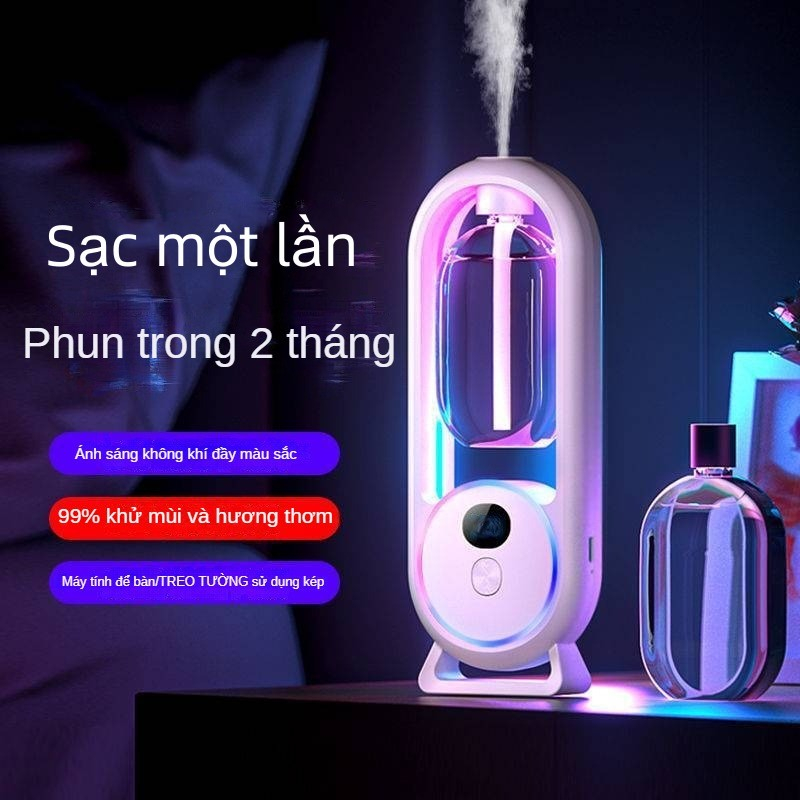 Máy Xịt Thơm Phòng Tự Động máy tinh dầu thơm phòng máy xông tinh dầu phòng ngủ máy phun tinh dầu máy bộ khuếch tán tinh dầu chai xịt thơm phòng decor phòng ngủ khử mùi nhà tắm Sáng tạo không ồn ào thơm lâu 30 Ngày