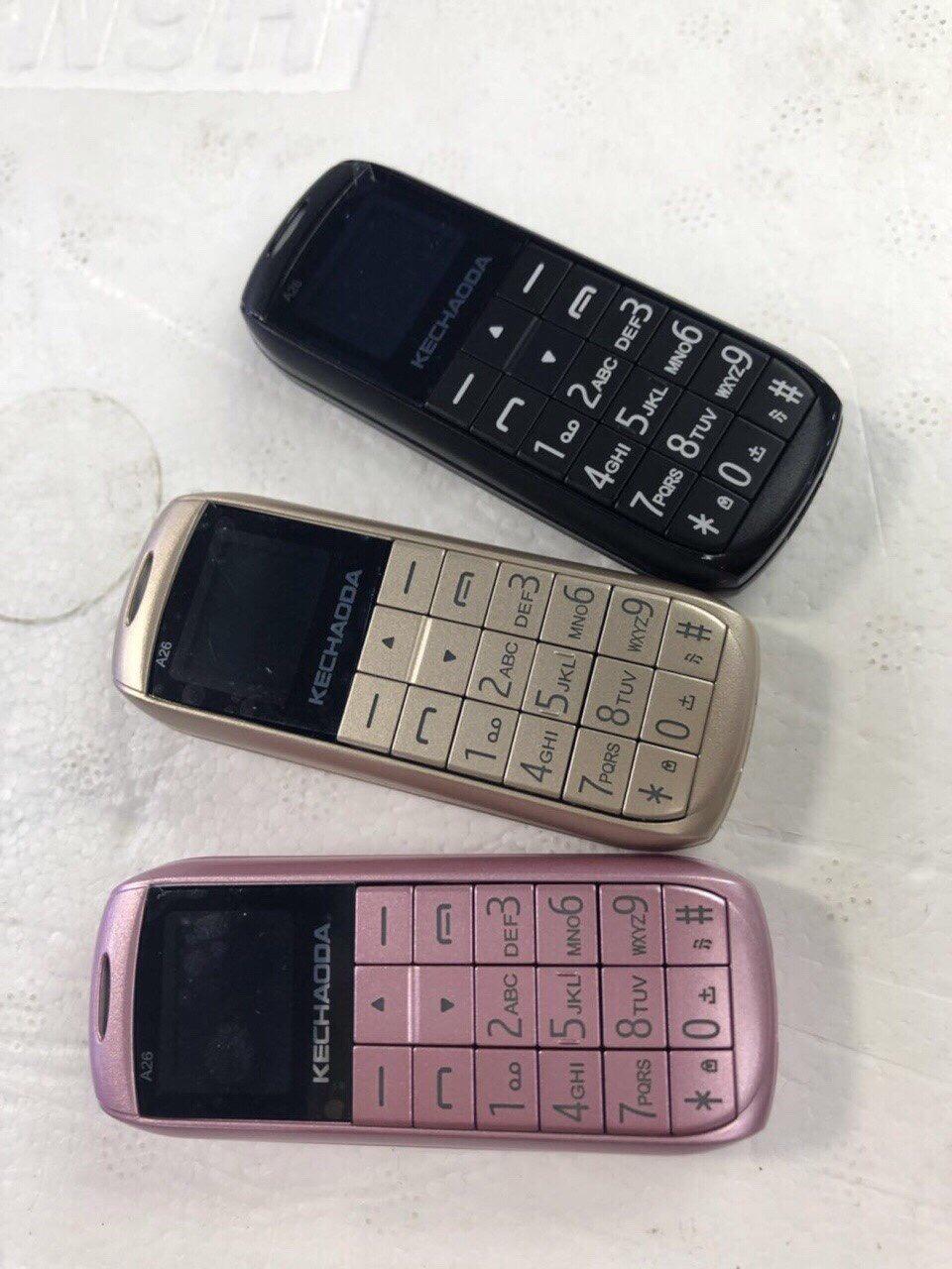 Điện thoại mini Kechaoda A26 siêu nhỏ 2sim