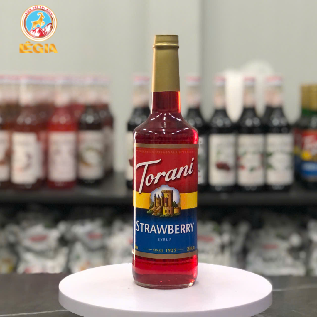 SIRO TORANI DÂU 750ML - TORANI STRAWBERRY SYRUP
