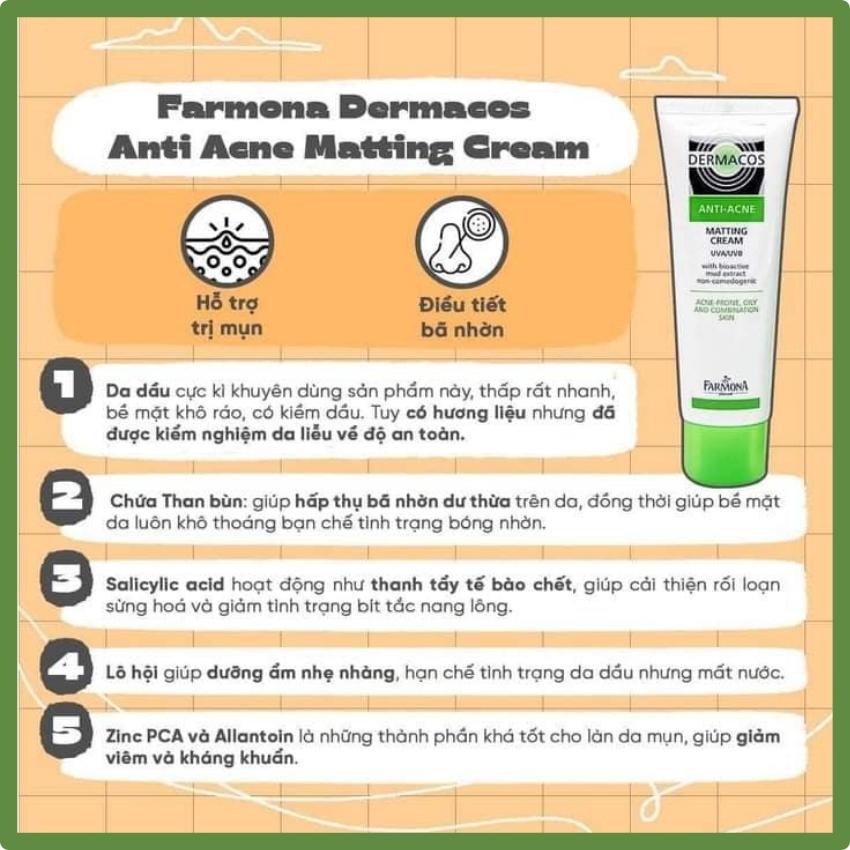 [ECO BEAUTY] Sữa rửa mặt Dermacos ngăn ngừa mụn 150mL