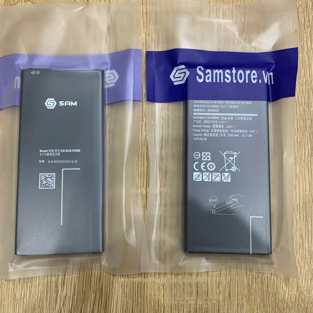 Pin ZIN Tương Thích SS J7 Prime / G610 / J6 Plus / J610 / J4 Plus (bảo hành 3 tháng)